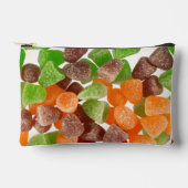 Sinaasappel groene rode snoep, gestrooid met suike etui (Voorkant)