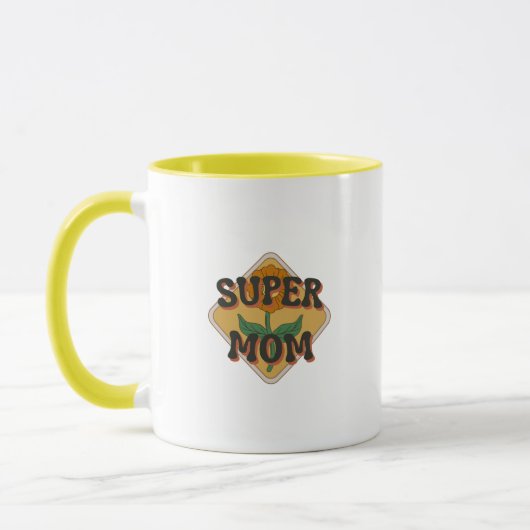 Sinaasappel Groovy  Moederdag KoffieMok Mok (Links)