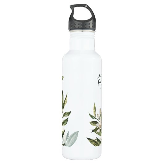 Sinaasappel Grove Citrus Botanical Waterfles (Achterkant)