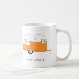 Sinaasappel Happy Camper Mok