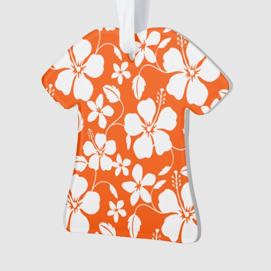 SINAASAPPEL HAWAÏAN HULA (HIBISCUS) ORNAMENT (voorkant)