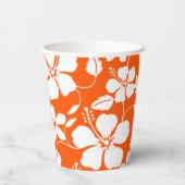 SINAASAPPEL HAWAÏAN HULA (HIBISCUS) PAPIEREN BEKERS (Achterkant)