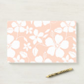 SINAASAPPEL HAWAÏAN HULA (HIBISCUS) POST-IT® NOTES (Op bureau)