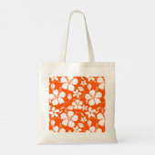 SINAASAPPEL HAWAÏAN HULA (HIBISCUS) TOTE BAG (Achterkant)
