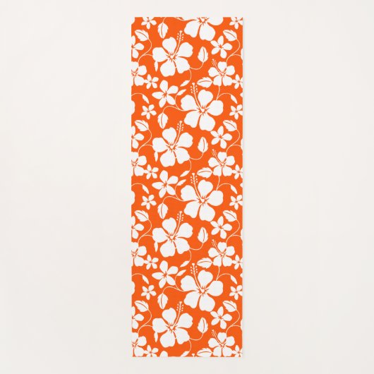 SINAASAPPEL HAWAÏAN HULA (HIBISCUS) YOGAMAT (Voorkant)