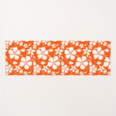 SINAASAPPEL HAWAÏAN HULA (HIBISCUS) YOGAMAT (Voorkant (horizontaal))