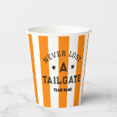 Sinaasappel heeft nog nooit een Tailgate Custom Te Papieren Bekers (Achterkant)