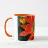 Sinaasappel herfst bloem drank mok (Links)