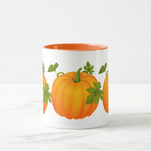 Sinaasappel Herfst mok pompokoffie (Midden)