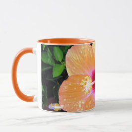 Sinaasappel Hibiscus Gelukkige Moederdag Mok