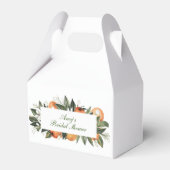 Sinaasappel Hoofd Squeeze Gevel Stijl Favor Doos Bedankdoosjes (Voorkant Zijde)