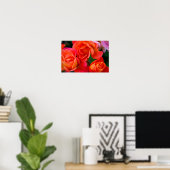 Sinaasappel in Bunches Poster (Thuiskantoor)