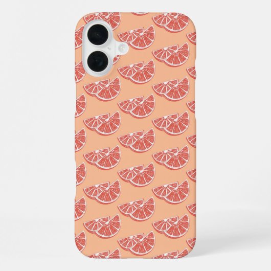 Sinaasappel iPhone Hoesje (Achterkant)