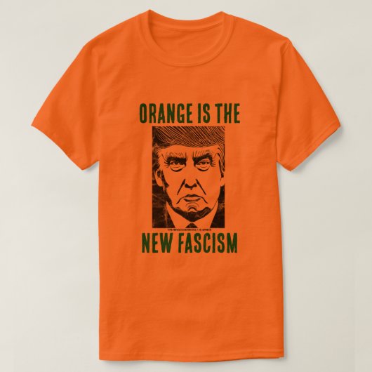 SINAASAPPEL IS HET NIEUWE FASCISME T-shirt (Design voorkant)
