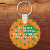 Sinaasappel KAN DE WEG VERGROTEN TOT START-Patrick Sleutelhanger (Voorkant)