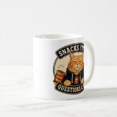 Sinaasappel Kat Kop | Eerst Snacks, Later Vragen (Voorkant rechts)