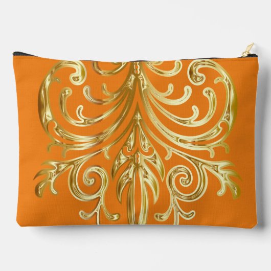 Sinaasappel, Kerstcadeaus Authority® Large Etui (Achterkant)