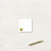 Sinaasappel Kikker Post© Opmerkingen Post-it® Notes (Op bureau)