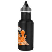 Sinaasappel kinder volledige naam drink fles (Rechts)