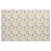 Sinaasappel & Kiwi Patroon  Stof (Fat Quarter)