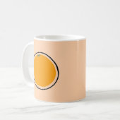 Sinaasappel Koffiemok (Voorkant links)