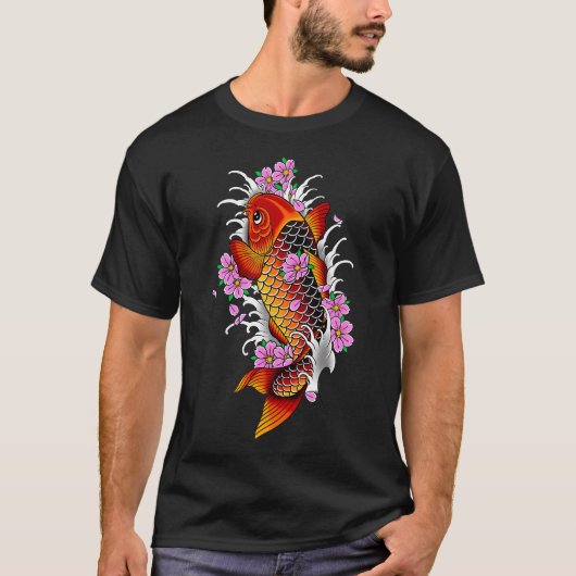Sinaasappel koikarper t-shirt (Voorkant)