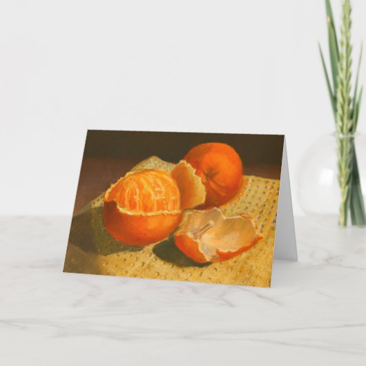 Sinaasappel Kunst Kaart (Voorkant)