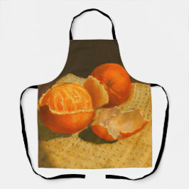 Sinaasappel Kunst Schort