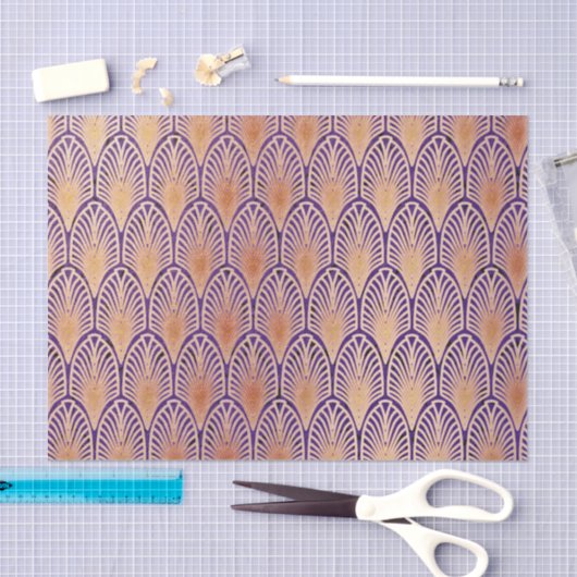 sinaasappel, kunstdeco, metallisch, biet, koraal,  tissuepapier (Craft)