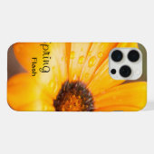Sinaasappel Lente Flash Afrikaanse Madeliefje Bloe iPhone Hoesje (Achterkant horizontaal)