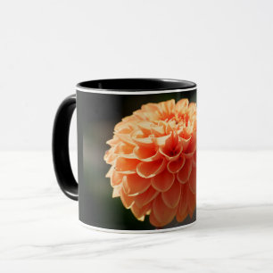 Sinaasappel Licht Dahlia – Fijne Kunst Bloemfotogr Mok