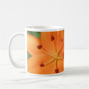 Sinaasappel Lily Floral Mok