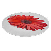 Sinaasappel Madeliefje Botanisch Glas Snijplank (Hoek)