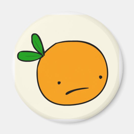 Sinaasappel - Magneet (Voorkant)