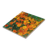 Sinaasappel Margarita Daisy Tile Tegeltje (Zijkant)