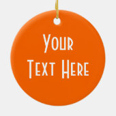 Sinaasappel Merigold Ornament (Achterkant)