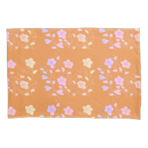 Sinaasappel met bloemen