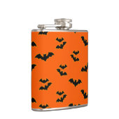 SINAASAPPEL MET ZWARTE HALLOWEEN VLIEGENDE VLEERMU HEUPFLES (Rechts)