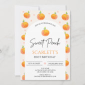 Sinaasappel Modern Arch Onze lieve perzik 1e Verja Kaart (Voorkant)