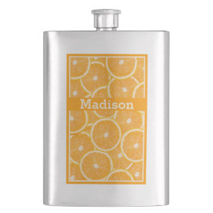 Sinaasappel monogram maatkolf flacon