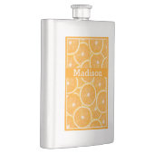 Sinaasappel monogram maatkolf flacon (Rechts)