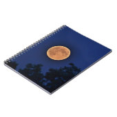 Sinaasappel Moon Notitieboek (Linkerzijde)