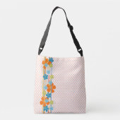 Sinaasappel Multi-kleur Crossbody Tas (Achterkant)