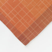 Sinaasappel najaar Herfst Pset Tartan Wrapping P Fleece Deken (Hoek)