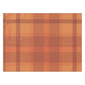 Sinaasappel najaar Herfst Pset Tartan Wrapping P Tafelkleed (Voorkant (Horizontaal))