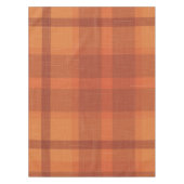 Sinaasappel najaar Herfst Pset Tartan Wrapping P Tafelkleed (Voorkant)