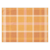 Sinaasappel najaar Herfst Pset Tartan Wrapping P Tafelkleed (Voorkant (Horizontaal))