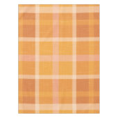 Sinaasappel najaar Herfst Pset Tartan Wrapping P Tafelkleed (Voorkant)