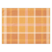 Sinaasappel najaar Herfst Pset Tartan Wrapping P Tafelkleed (Voorkant (Horizontaal))