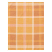 Sinaasappel najaar Herfst Pset Tartan Wrapping P Tafelkleed (Voorkant)